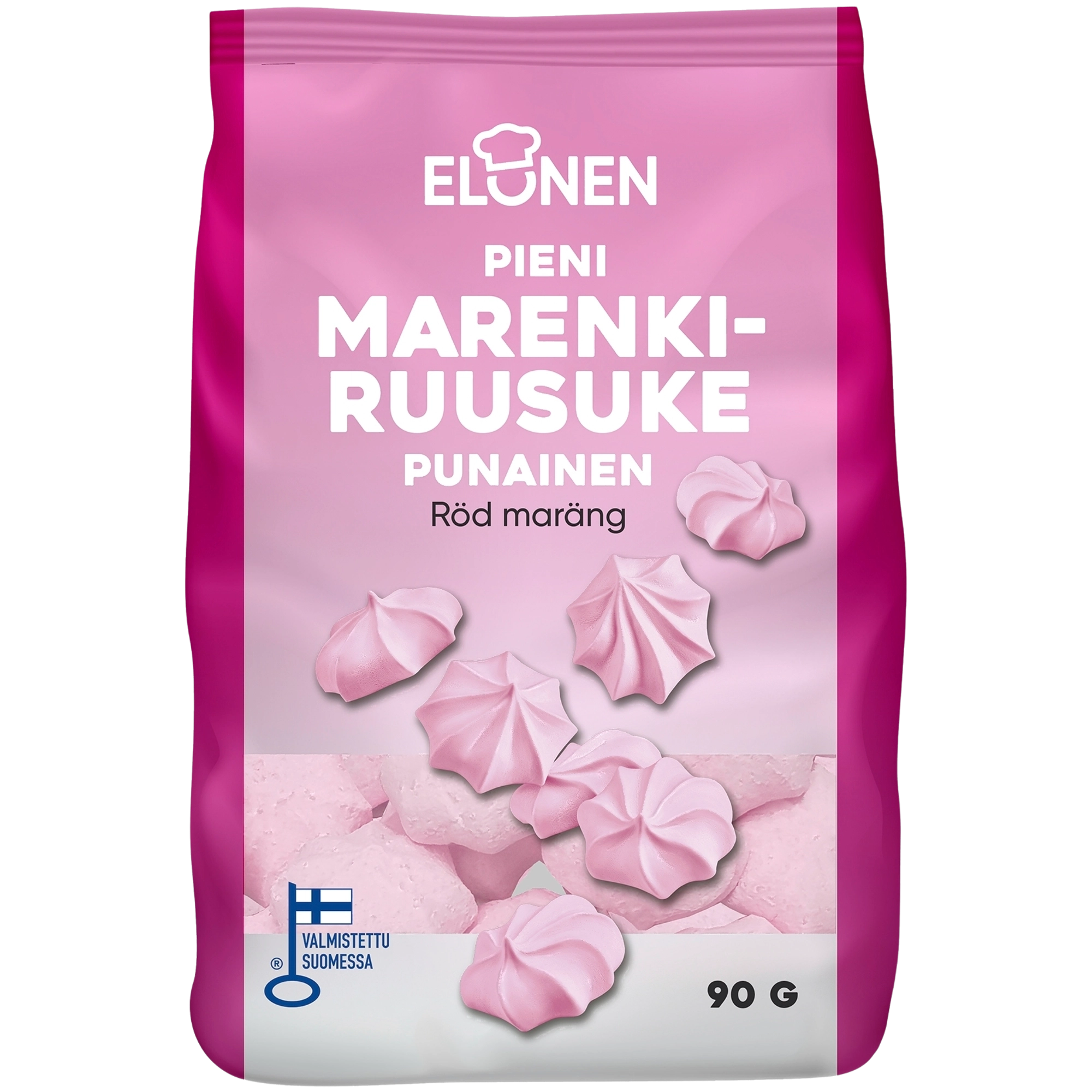 Elonen pieni marenkiruusuke punainen 90g