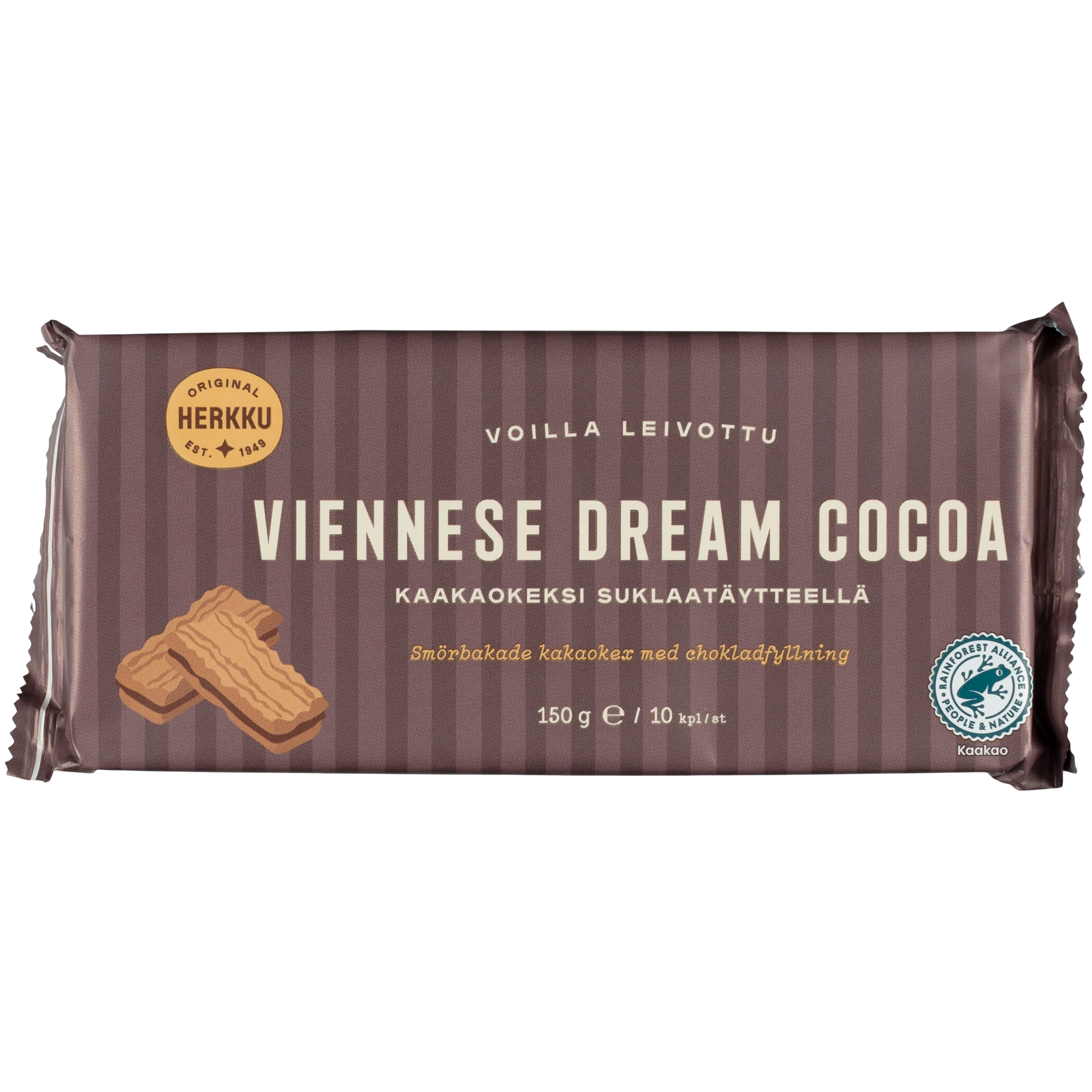 Herkku Viennese dream cocoa keksi 150 g