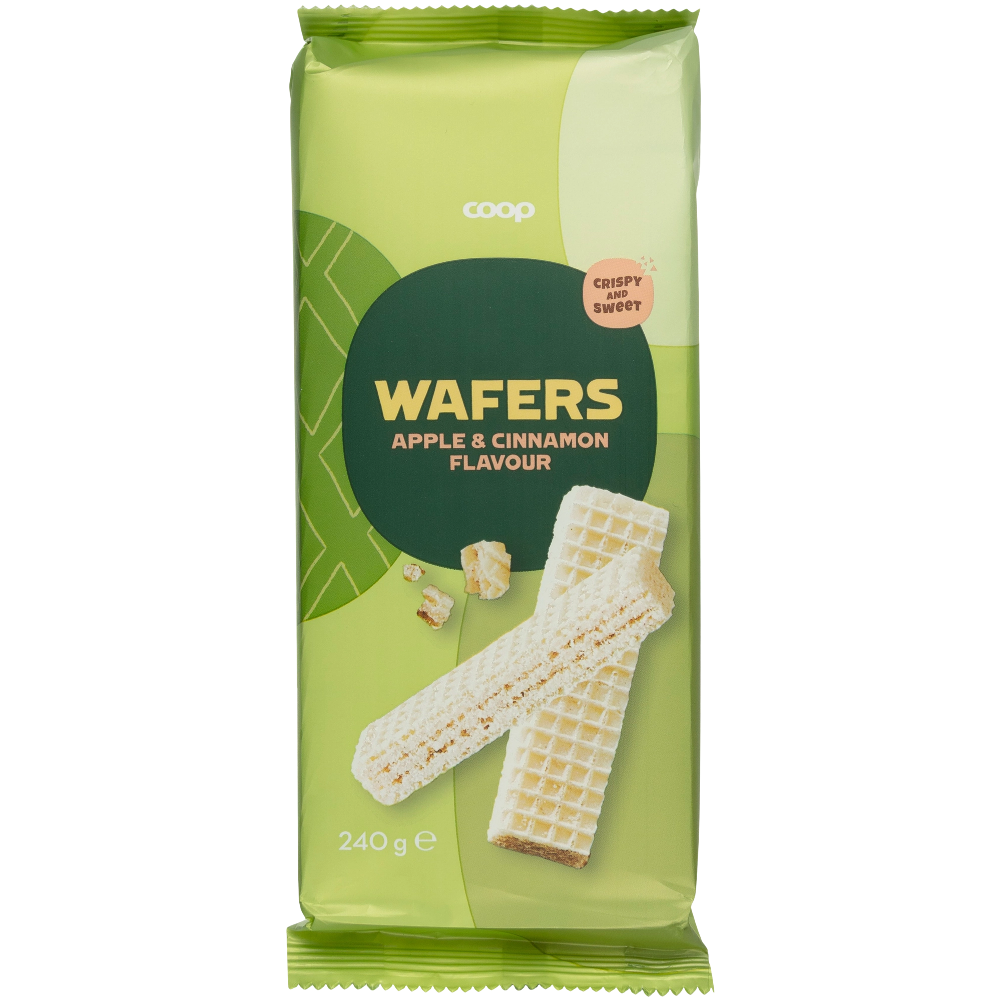 Coop vohvelit omena ja kaneli 240 g