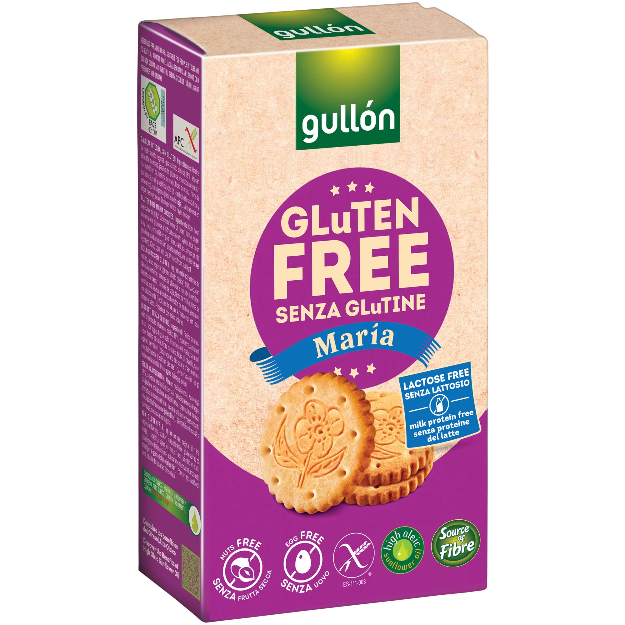 Gullón Maria 380g Gluteeniton