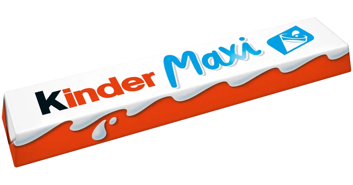 Kinder Maxi maitosuklaata maitoisalla täytteellä 21g (1kpl)