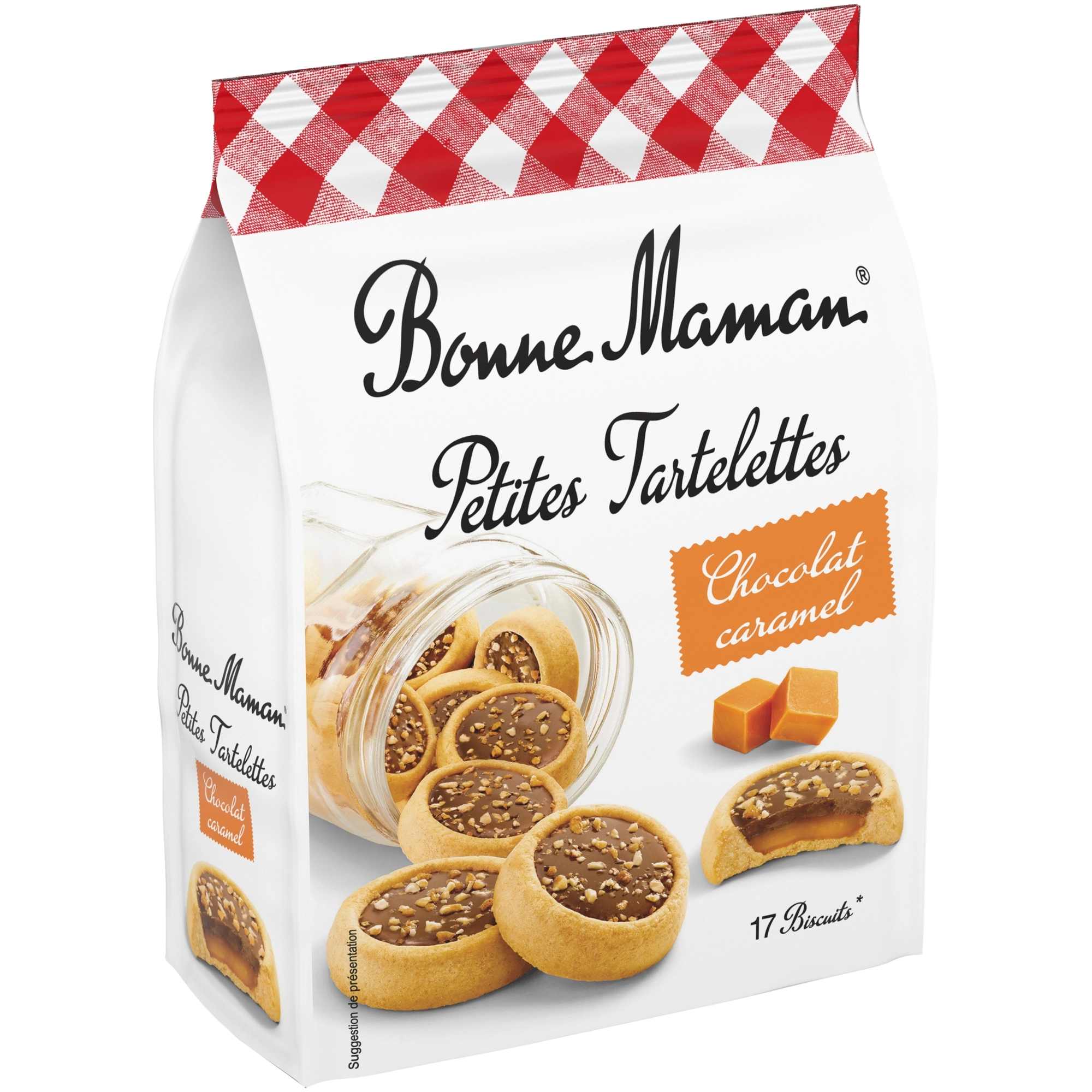 Bonne Maman Suklaa-karamellikeksitartaletit 250 G