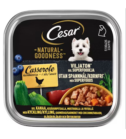 Natural Goodness grain-free chicken stew in sauce 100g