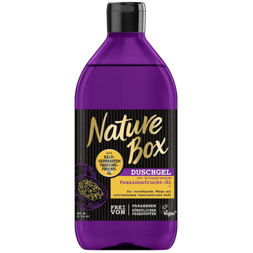 Nature Box shower gel passion fruit oil 385ml