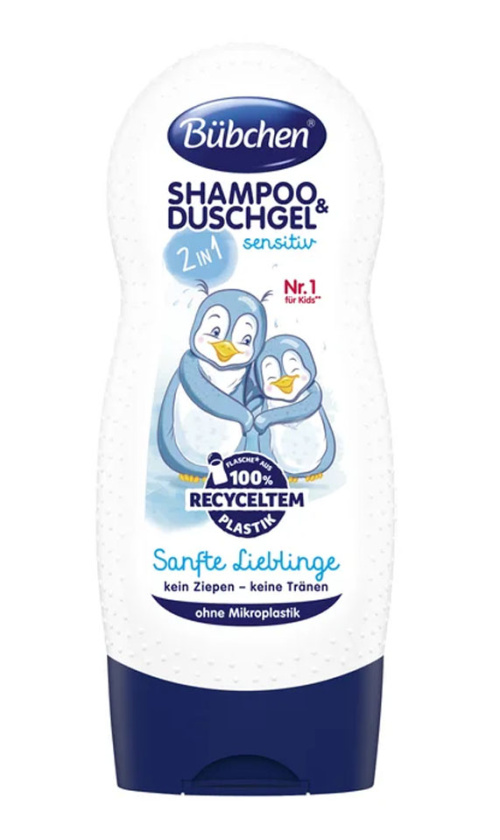 Bubchen Sensitive Baby Shower Gel And Shampoo 2-1
