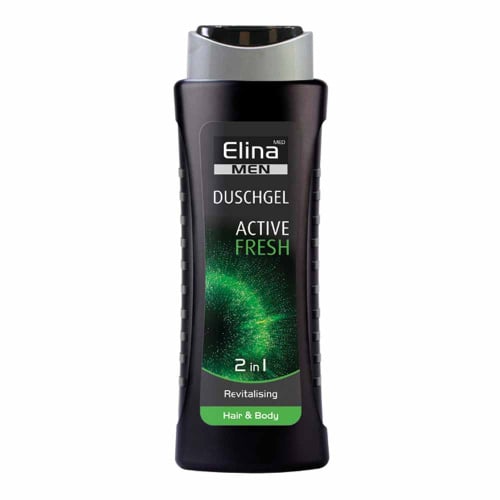 DuschGel Elina 2in1 Active Fresh for men 300ml