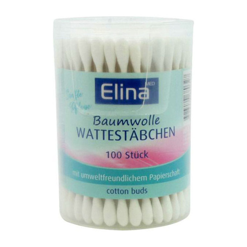 Cotton buds Elina in twist 100 paper