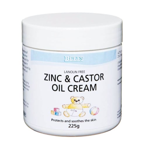 Bells Oil Cream Zinc & Castor 225g