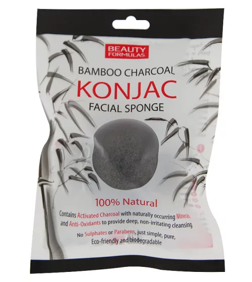 Charcoal Konjac Sponge 1PK
