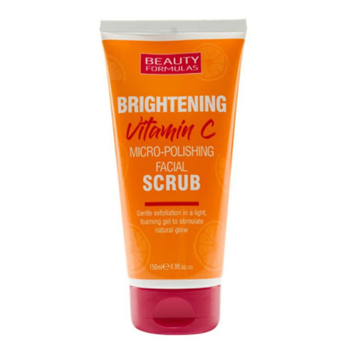 Beauty Formulas Brightening Vitamin C Micro-Polishing Facial Scrub 150ml