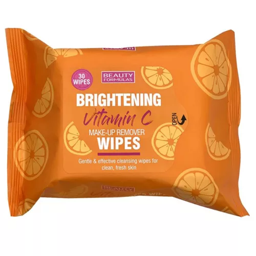Beauty Formulas Brightening Vitamin C Wipes 25s