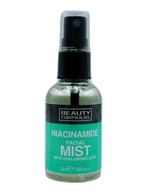 Beauty Formulas Niacinamide with Hyaluronic Acid Facial Mist 50ml