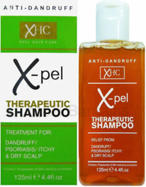 Xhc Therapeutic Shampoo - Treatment Dandruff Psoriasis Dry Itchy Scalp 125ml