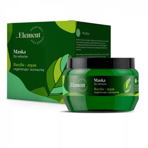 Vis Plantis Basil Element Regenerating Hair Mask Basil+Argan, 200ml