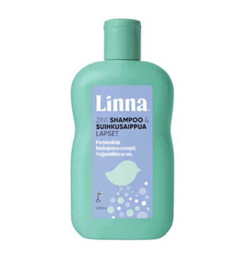 Linna 2 in 1 Children's Shampoo and Shower Soap 400 ml