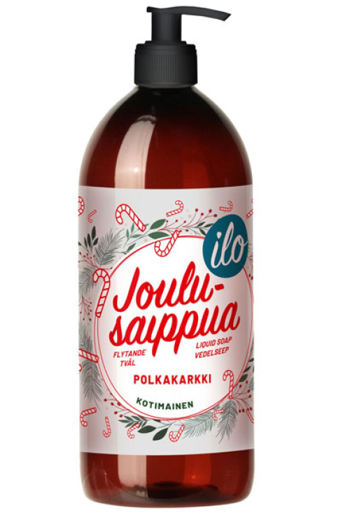 ILO Christmas Soap Polka Dot Candy 500ml