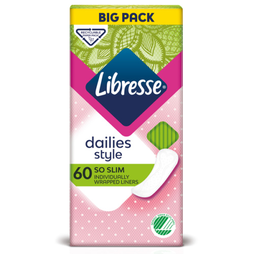 Libresse panty liner 60 pcs So Slim Big Pack