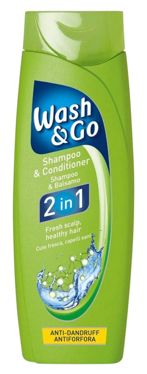 Wash & Go 2 In 1 - Anti Dandruff 200ml