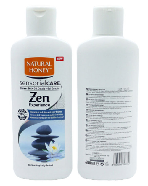 Natural Honey Shower Gel Zen Experience 650 ml