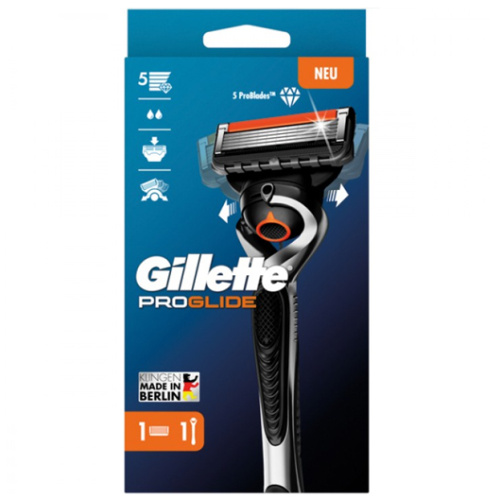 Gillette ProGlide Flexball Razo1+1blades