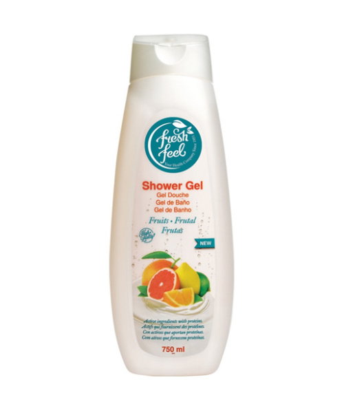 Fresh Feel Fruits Shower Gel 750ml