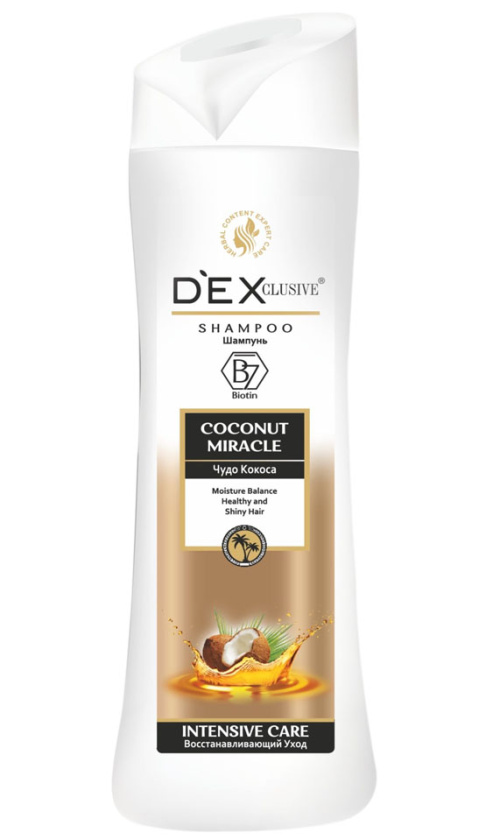 Dexclusive Miracle Coconut shampoo 400ml