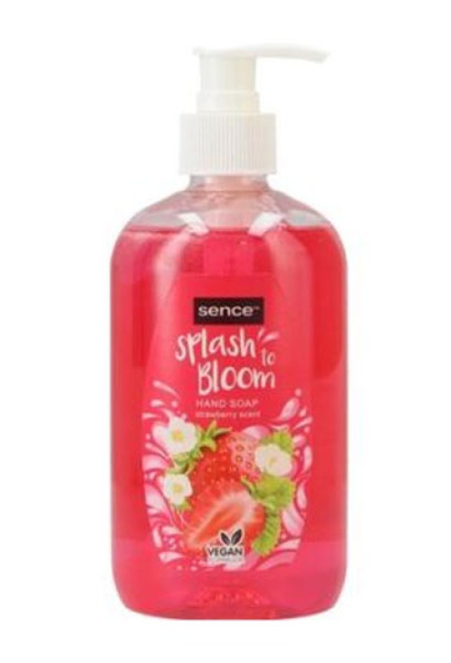 Sence Hand Soap, Splash to Bloom Strawberry 500 ml.