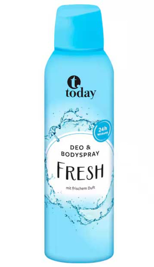 Today Deo & Bodyspray Fresh 200ml