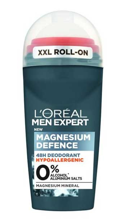 L'Oréal Magnesium Defence Hypoallergenic 48H Roll-On Deodorant