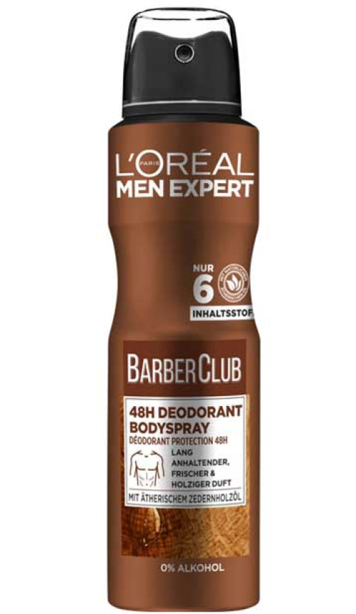 L'OREAL PARiS MEN Expert Deospray Barber Club, 150 ml