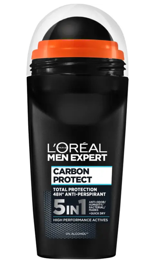 L'Oreal Paris Men Expert Deo Carbon Protect 5in1 roll-on antiperspirant 50ml