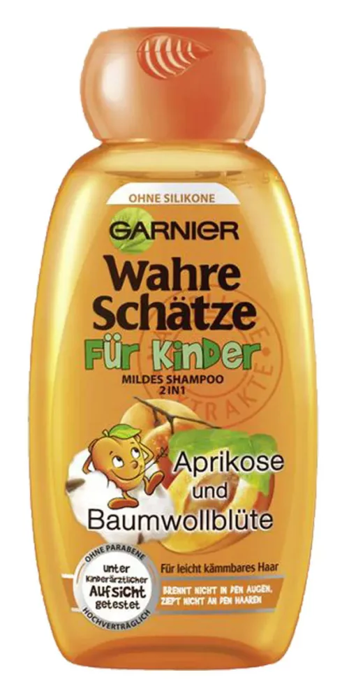 Garnier 2 in1  True Treasures Children Shampoo Apricot without Silicone 250ml