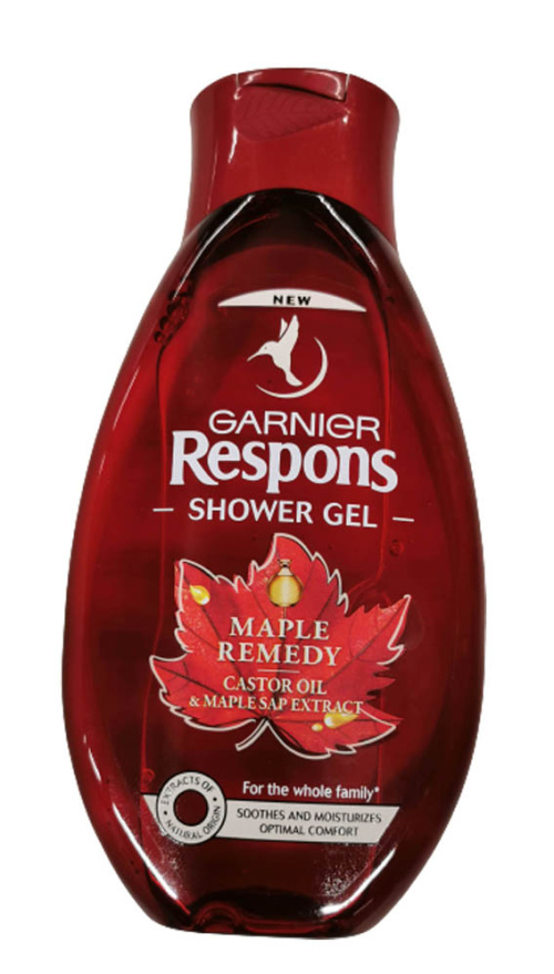 Garnier Respons Shower Gel Maple Remedy Hos 250ml