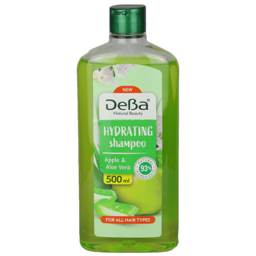 DeBa Shampoo Hydrating Apple & Aloe Vera 500ml