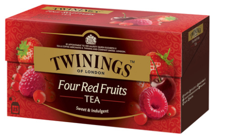 Twinings Tea Four Red Fruits Tea 25Pcsx2g