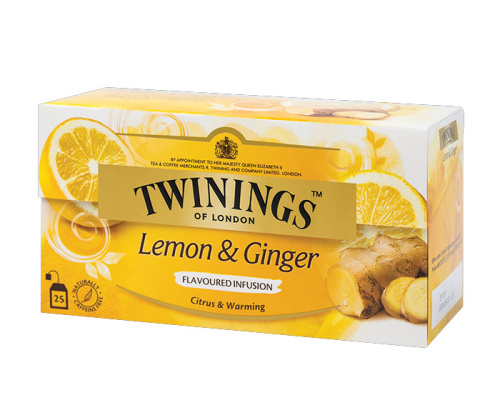 Twinings Infusions Lemon & Ginger 25X1.5g