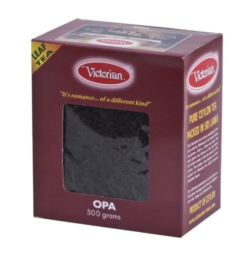 Victorian Loose Tea Opa Black Ceylon 500g