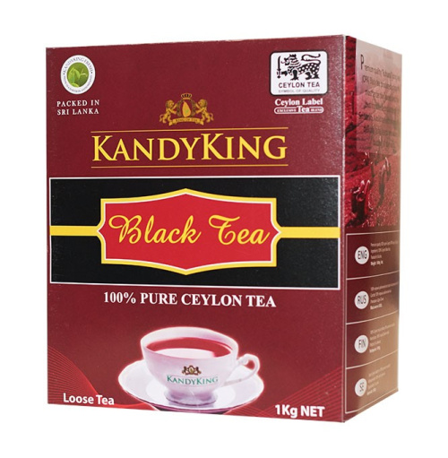 Kandy King Black Tea Leaves 1000g