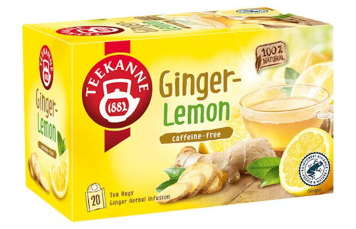 Teekanne Herbal Infusion 20bags Ginger Lemon