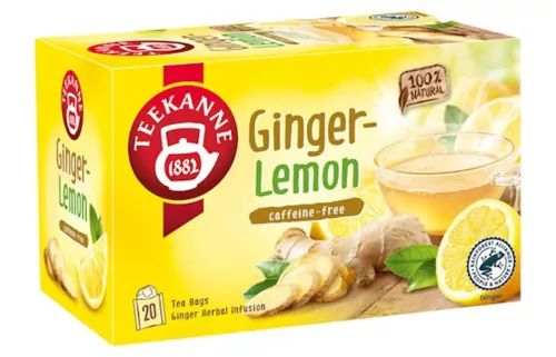 Teekanne Herbal Infusion 20bags Ginger Lemon