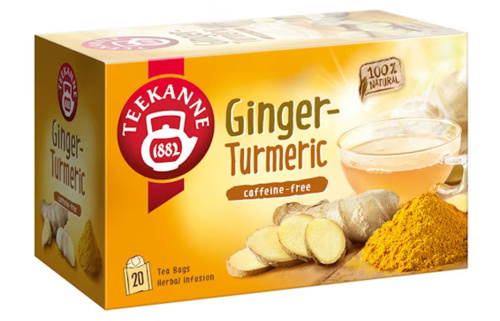 Teekanne herbal tea 20bg ginger turmeric