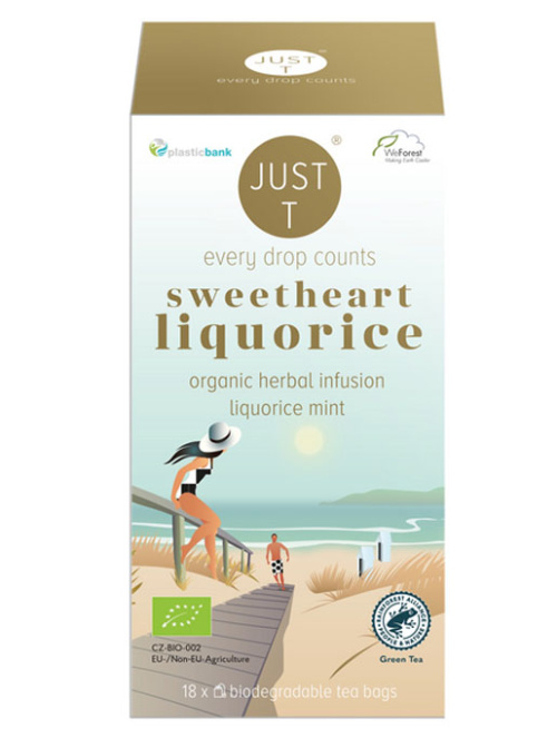 Just T 36g Sweetheart Liquorice organic tea mix 18ps