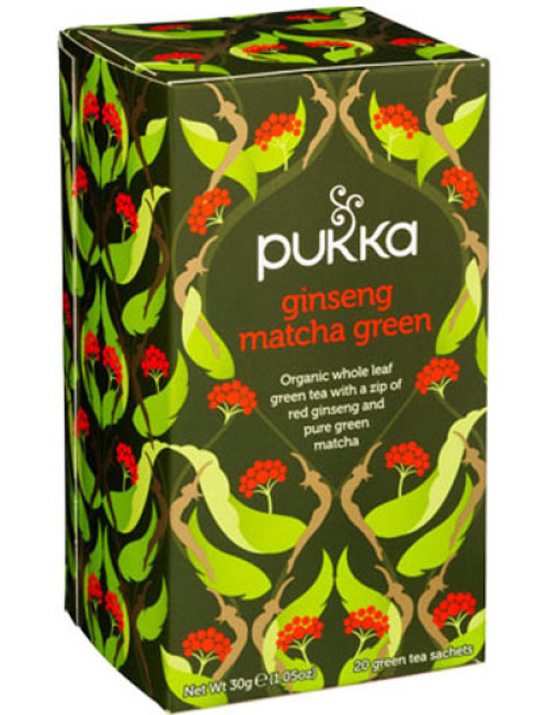 PUKKA Ginseng Matcha 20ps organic herbal tea
