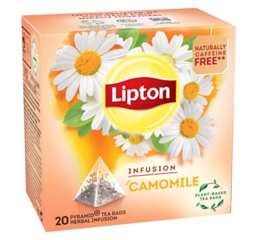 Lipton Chamomilla pyramid herbal tea 20ps