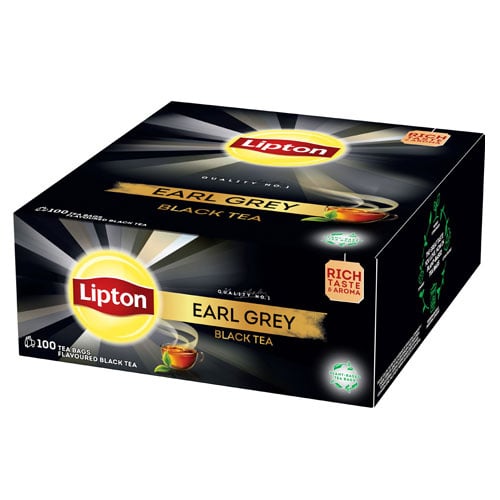 Lipton Earl Grey tea 100pcs 160g