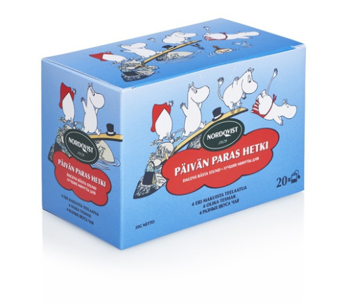 Nordqvist Tea Moomin Best Moment Of The Day 20Pcs