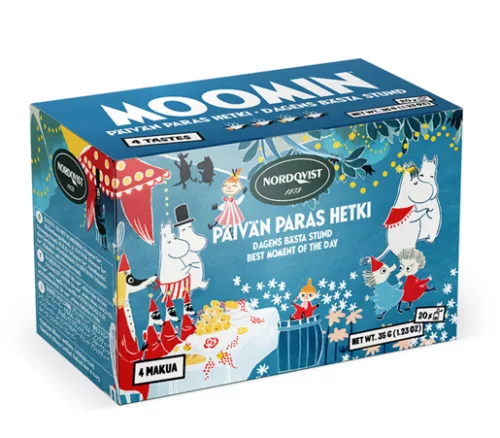 Nordqvist Tea Moomin Best Moment Of The Day 20Pcs