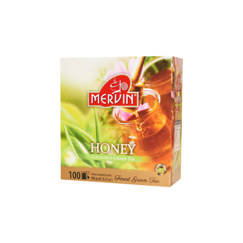 Mervin Ceylon Green Tea Honey 100 Pcs