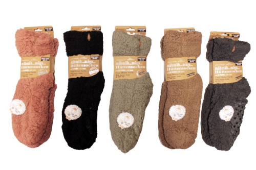 Warm women's socks multicolor 1 pair One size