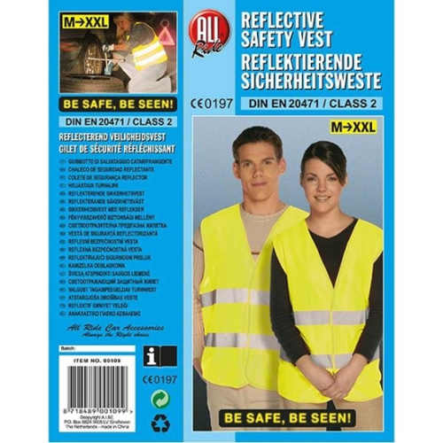 Attention vest yellow 120g / m2